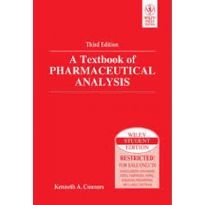 A TEXTBOOK OF PHARMACEUTICAL ANALYSIS