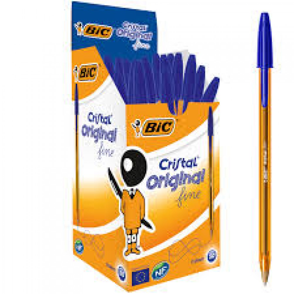 PEN-BIC FINE BLUE