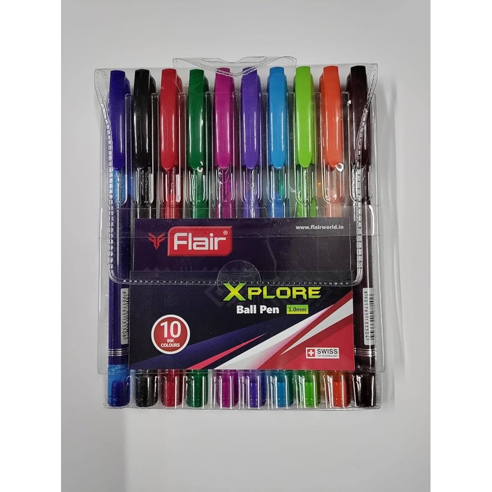 PEN-FLAIR BALL POINT-ASSORTED