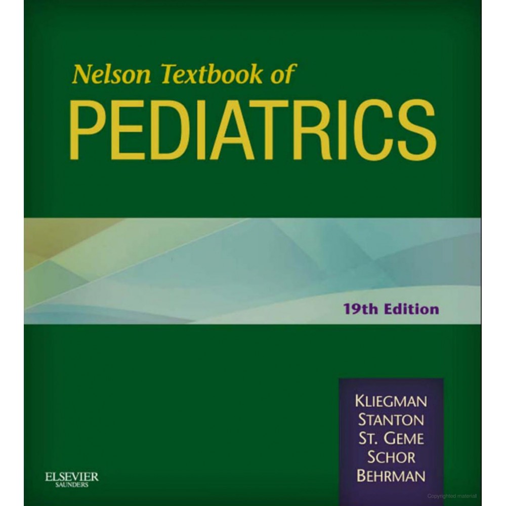 NELSON TEXTBOOK OF PEDIATRICS BY ROBERT M KLIEGMAN 22nd EDITION 1& 2 SET