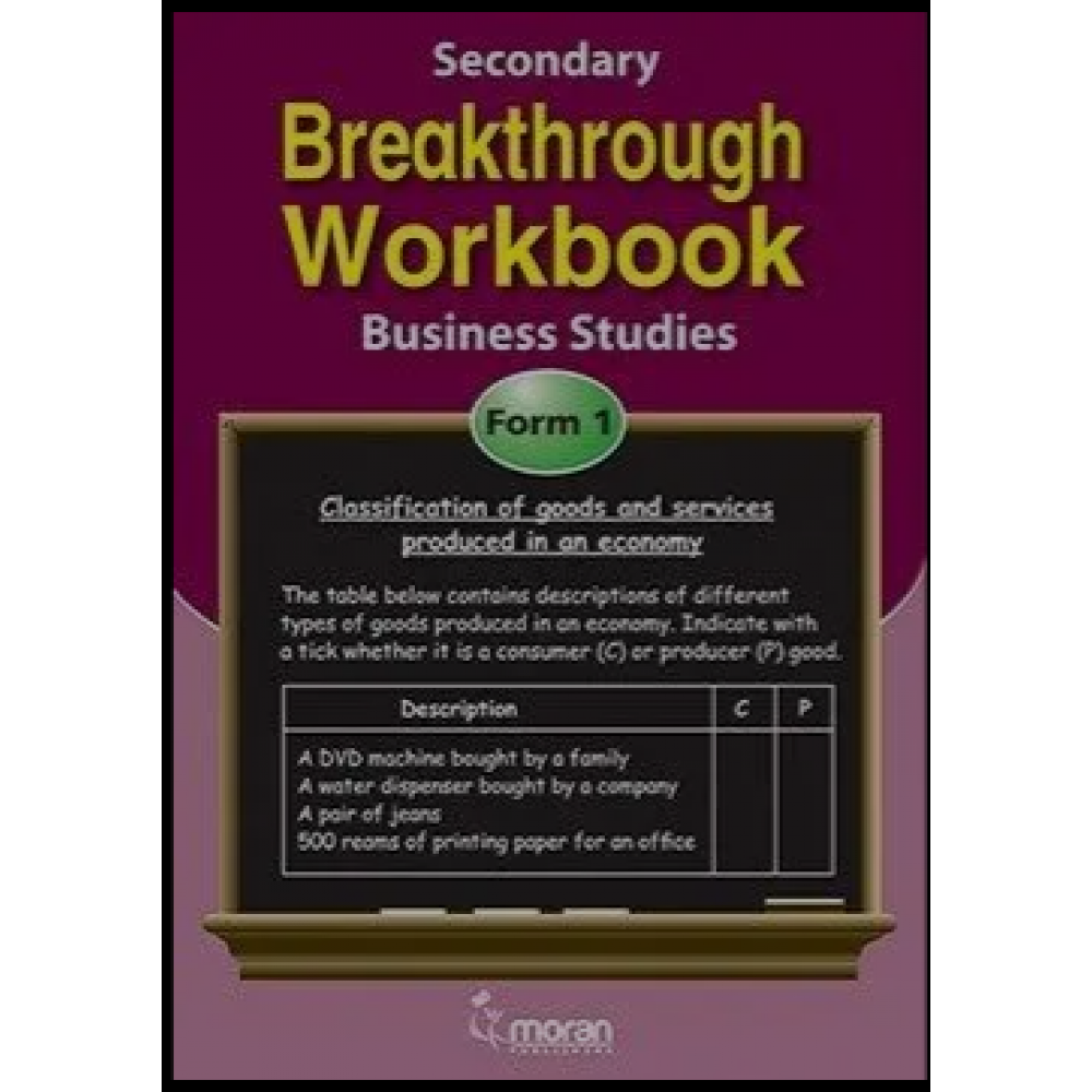 Breakthrough Workbook Business Studies Form 1