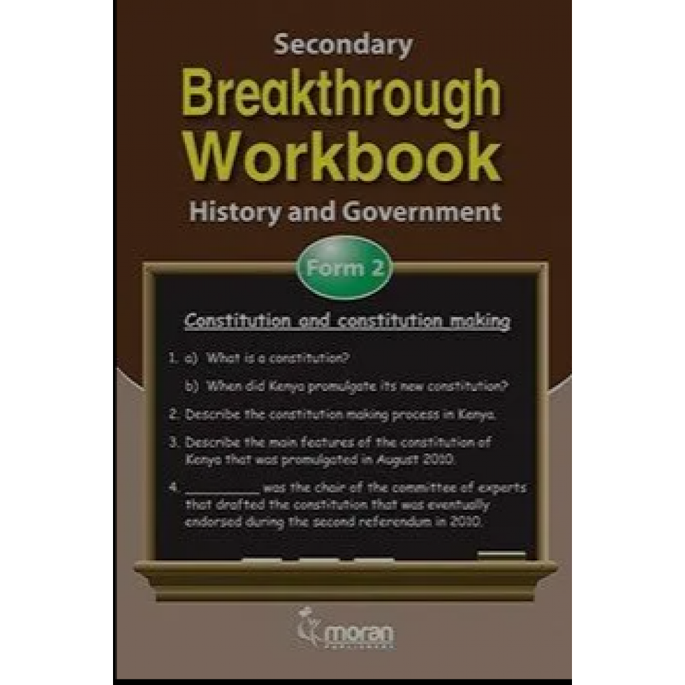 Breakthrough Workbook History and Government Form 2