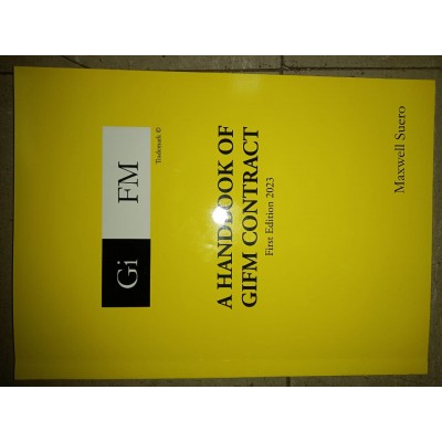 A HANDBOOK OF GIFM CONTRACT 1ST EDITION 2023 BY MAXWELL SUERO