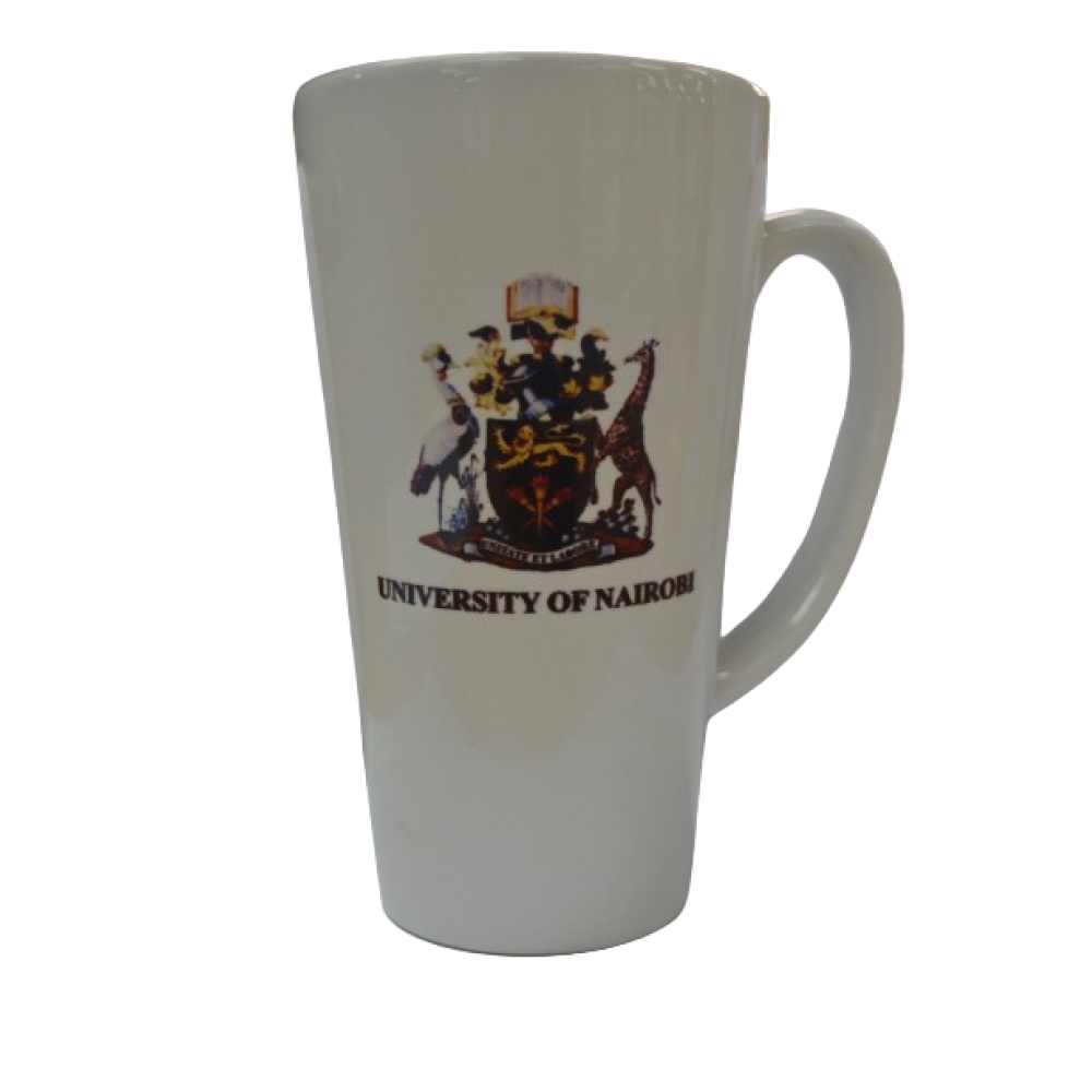 TALL CONICAL MUG UON BRANDED