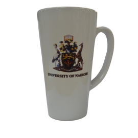 TALL CONICAL MUG UON BRANDED