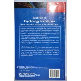 ESSENTIALS OF PSYCHOLOGY FOR NURSES