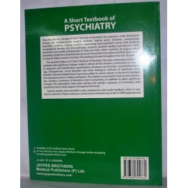 A SHORT TEXTBOOK OF PSYCHIATRY