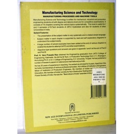 MANUFACTURING SCIENCE AND TECHNOLOGY
