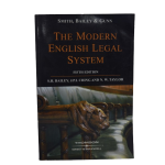 THE MODERN ENGLISH LEGAL SYSTEM - FIFTH EDITION