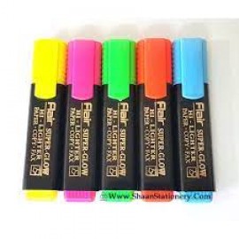 FLAIR HIGHLIGHTERS ASSORTED COLOUR