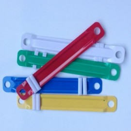 PLASTIC FILE WITH CLIP