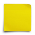 YELLOW STICKER